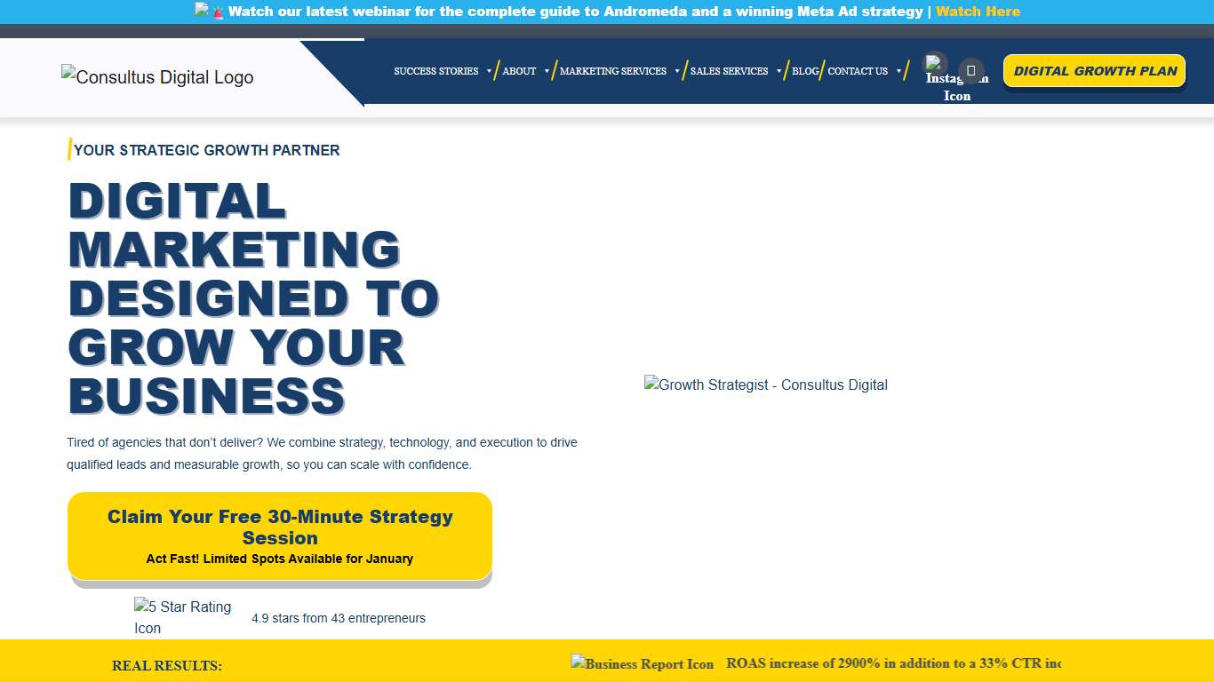 #1 Performance Marketing Agency In Toronto [2026] Consultus Digital